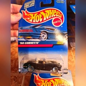 Hot Wheels '58 Corvette Vintage New on Card